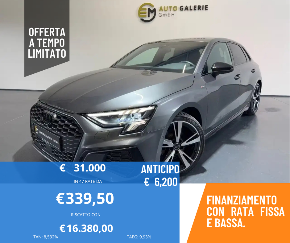 Audi A3 – Eleganza, Tecnologia e Performance Tedesca | Obacar Termoli