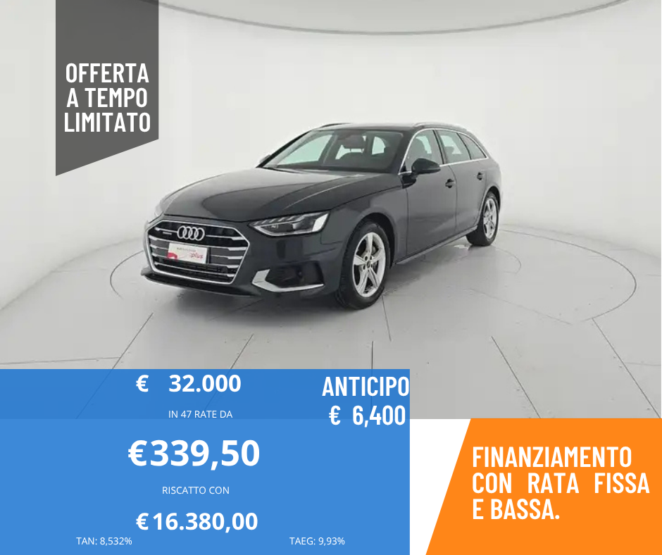 Audi A4 Avant – Comfort, Eleganza e Spazio Premium | Obacar Termoli