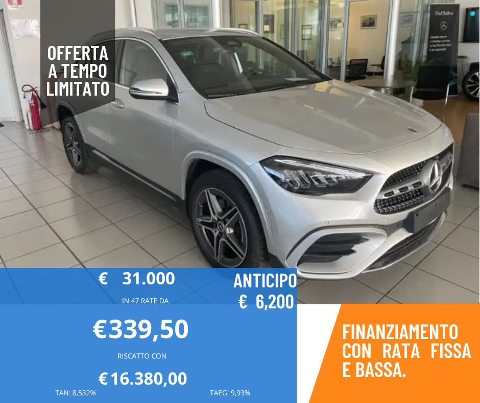 Mercedes GLA – SUV Compatto Premium, Stile e Tecnologia | Obacar Termoli
