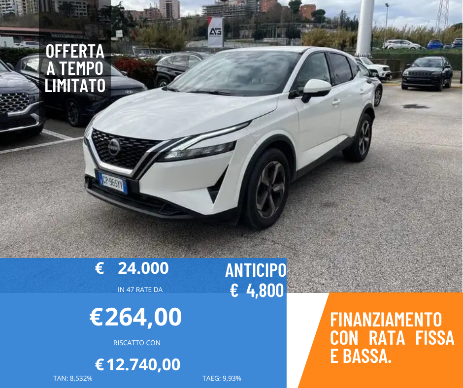 Nissan Qashqai – SUV Compatto, Sicuro e Tecnologico | Obacar Termoli