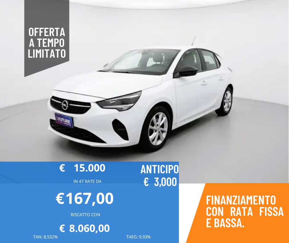 Opel Corsa – City Car Compatta, Sicura e Tecnologica | Obacar Termoli