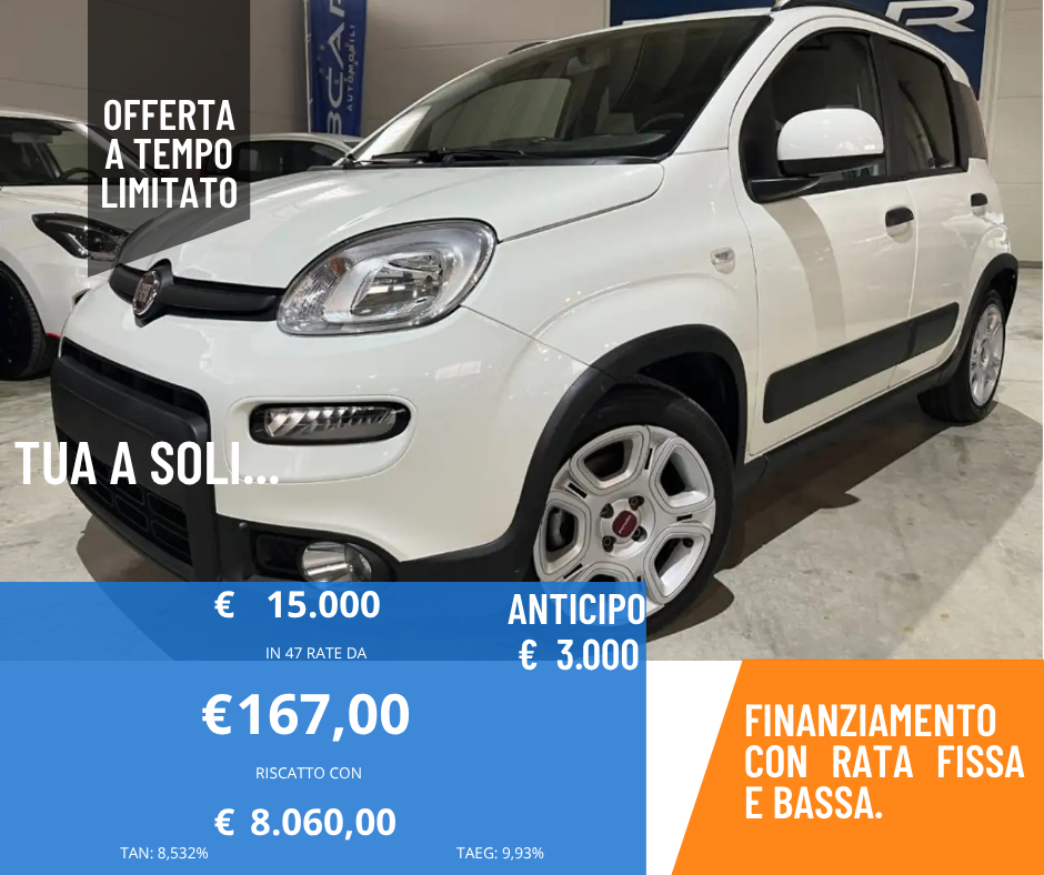 Fiat Panda – City Car Compatta, Affidabile e Pratica | Obacar Termoli