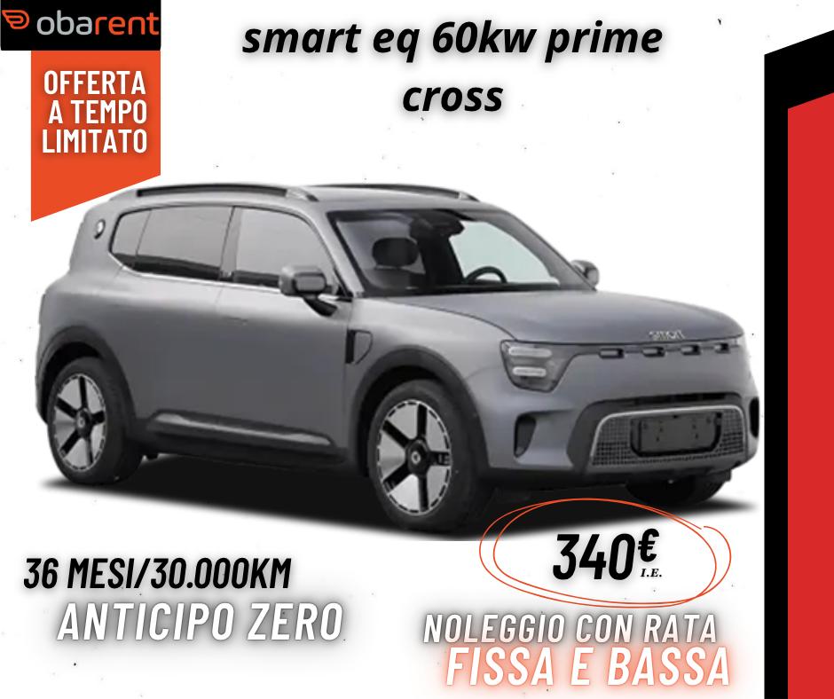 Smart EQ Prime Cross 60 kW – Noleggio a Lungo Termine Senza Anticipo