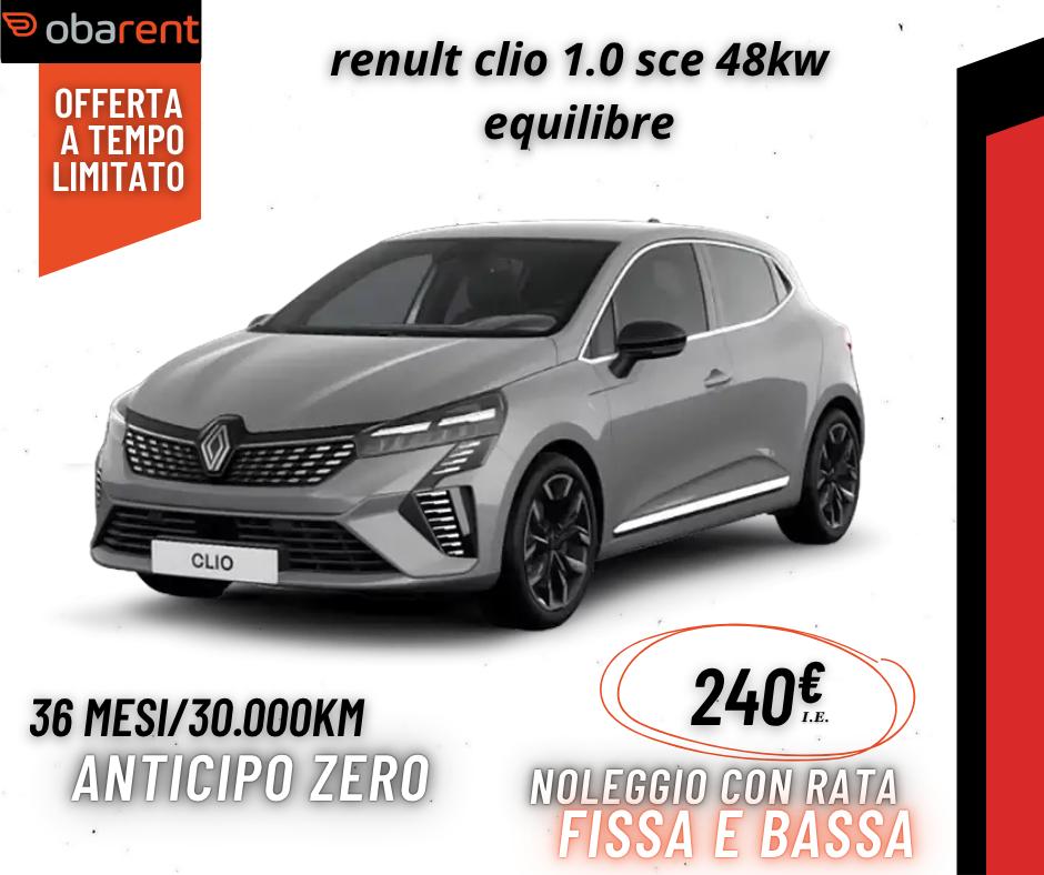 Renault Clio 1.0 HEV – Citycar Ibrida Efficiente | Noleggio