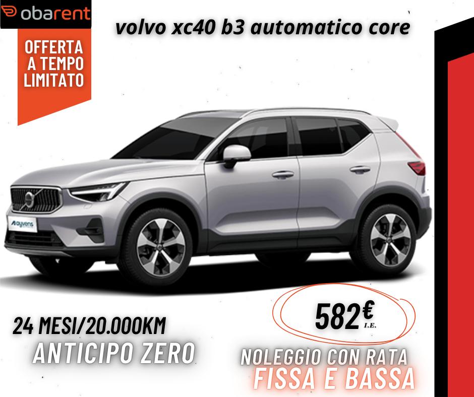 Volvo XC40 B3 Automatic – SUV Compatto Premium | Noleggio