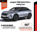 Peugeot 3008 Hybrid 225 GT – SUV Ibrido Premium | Noleggio