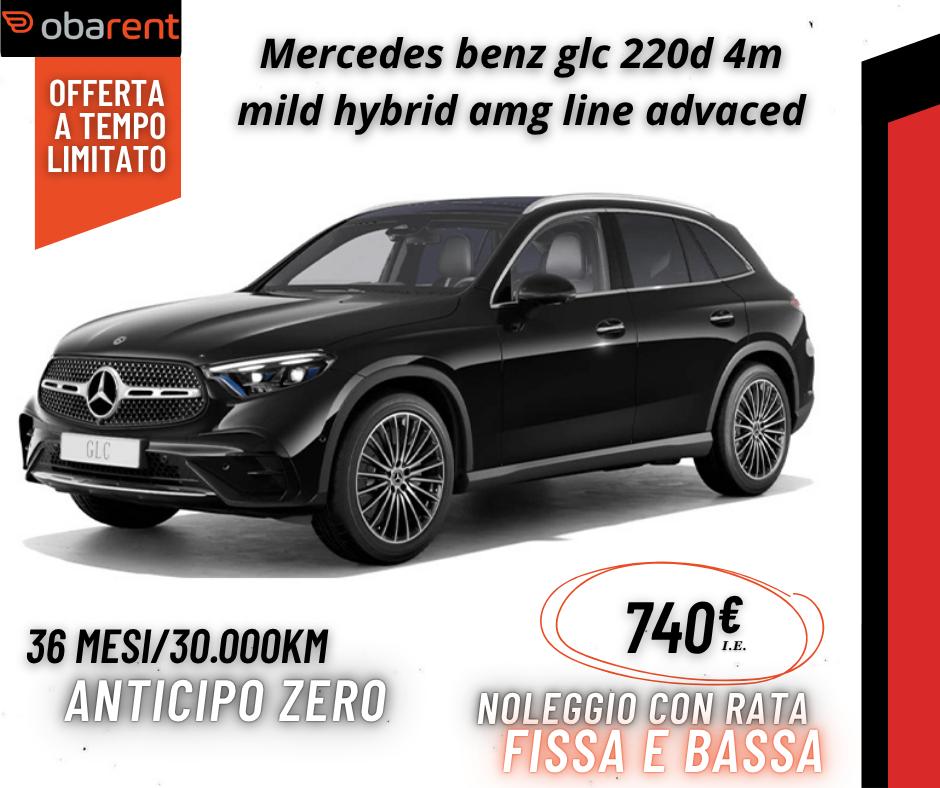Mercedes-Benz GLC 220d Mild Hybrid AMG Line Advanced – SUV Premium | Noleggio