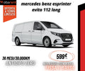 Mercedes-Benz eSprinter EVITO 112 Long – Furgone Elettrico | Noleggio